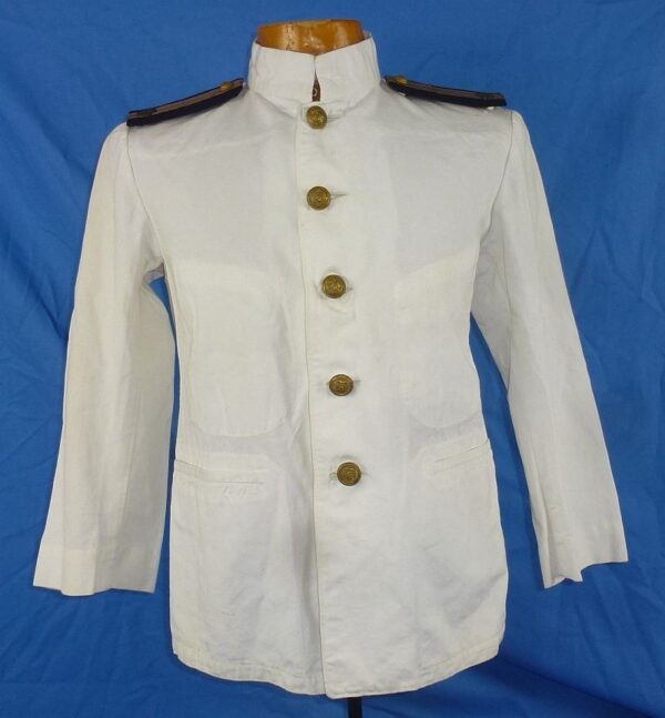 Named WWII Japanese Navy Ensign's White Summer Uniform - Image 2