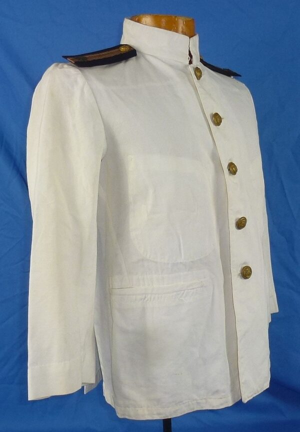 Named WWII Japanese Navy Ensign's White Summer Uniform - Image 6