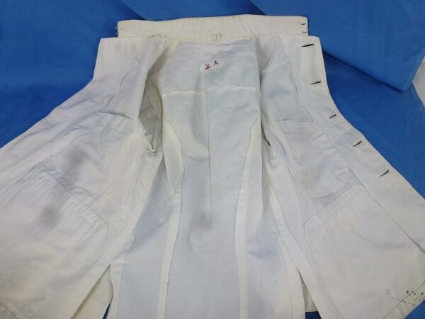 Named WWII Japanese Navy Ensign's White Summer Uniform - Image 7
