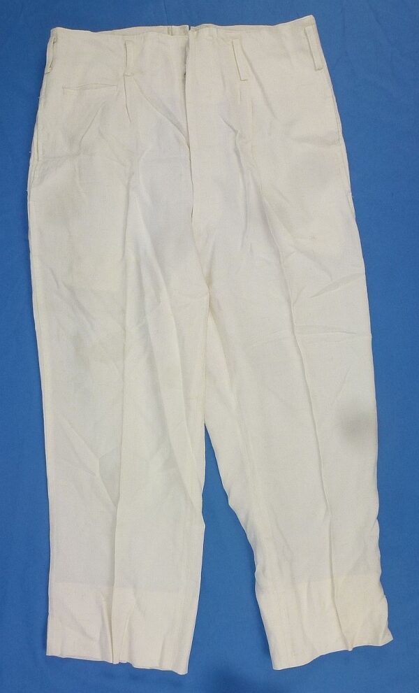 Named WWII Japanese Navy Ensign's White Summer Uniform - Image 9