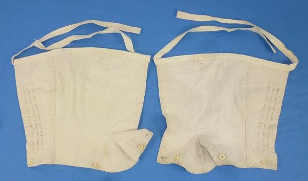 WWII Japanese Navy EM/NCO White Gaiters - Image 3