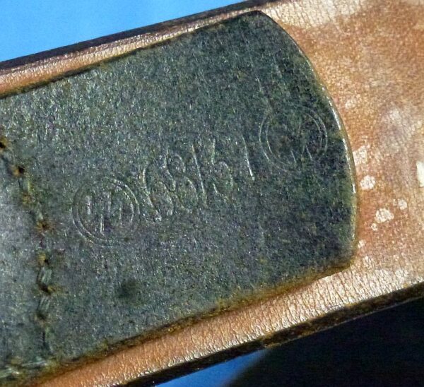 Named, RZM and VA SS 1937 Marked SS EM/NCO Belt and Buckle - Image 6