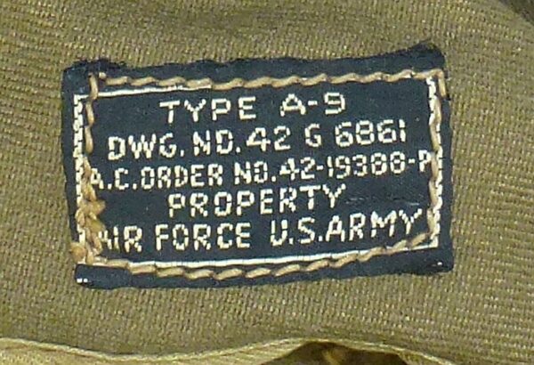 WWII Type A-9 Summer Flight Helmet - Image 8