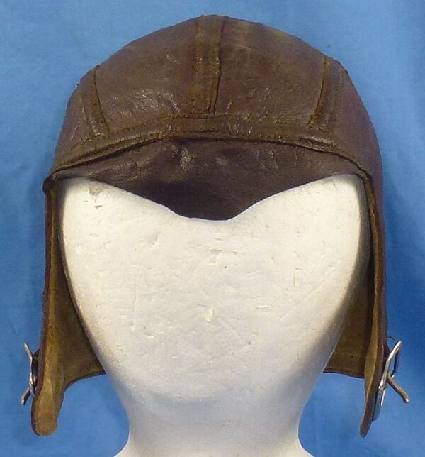 WWII U.S. Navy NAF 1092-70 Flight Helmet - Image 5
