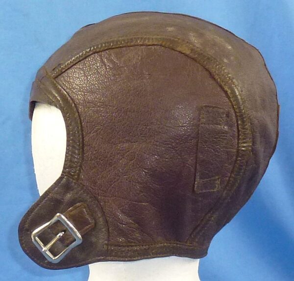 WWII U.S. Navy NAF 1092-70 Flight Helmet - Image 8