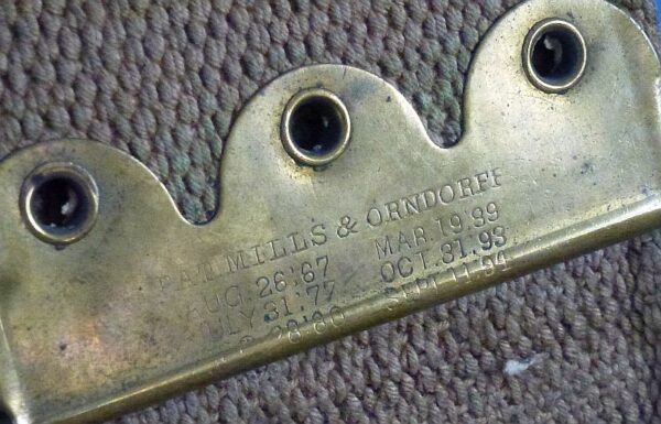 Model 1887 Mills & Orndorff Mounted Cavalry Double Loop Cartridge Belt - Image 3