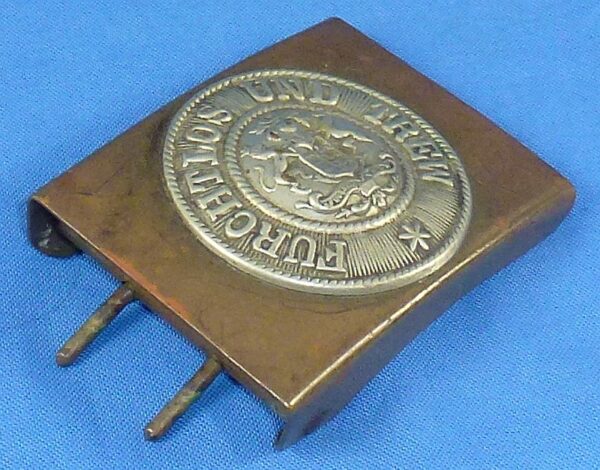 Imperial Wurttemburg EM/NCO Buckle - Image 3