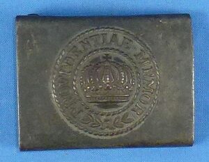 Imperial Saxony EM/NCO Steel Buckle