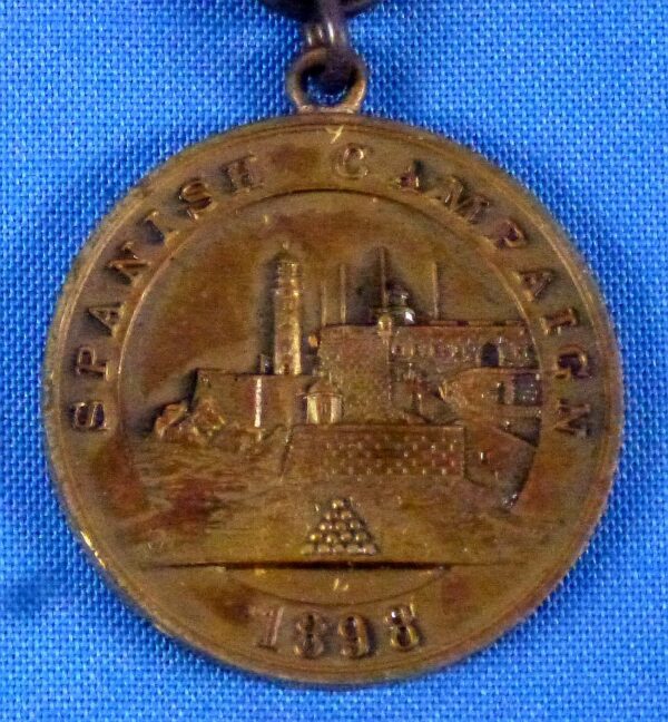 U.S. Navy Spanish Campaign Medal by Bastian Brothers - Image 2