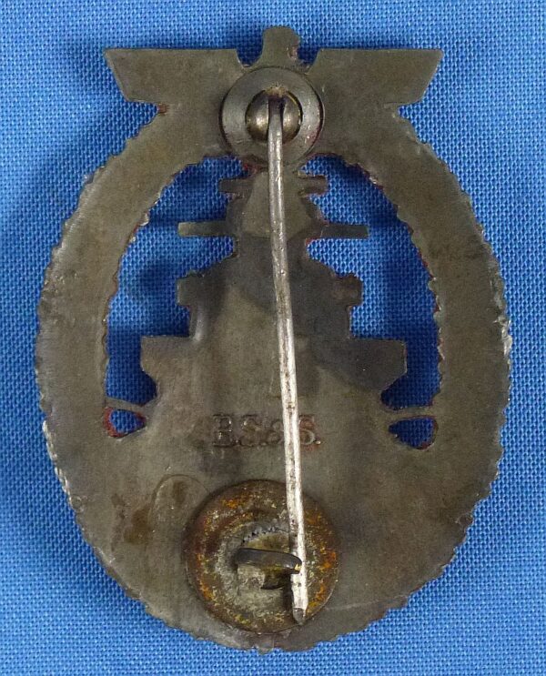 Kriegsmarine High Seas Fleet Badge by Richard Simm & Sohne - Image 2
