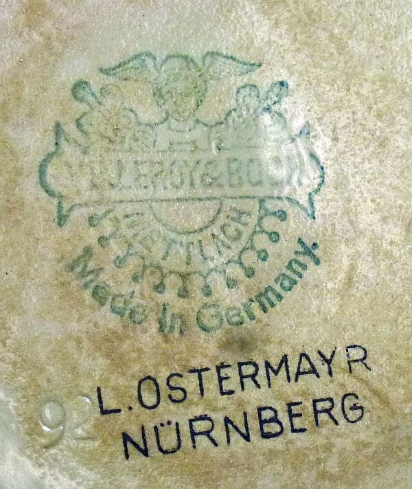 Named Mettlach Third Reich Nuremberg Rally Commemorative Stein - Image 7