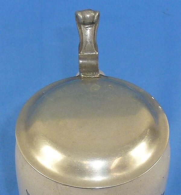1940 Luftwaffe Air Field Ober-Ulm Commemorative Service Stein with ME-109 - Image 4