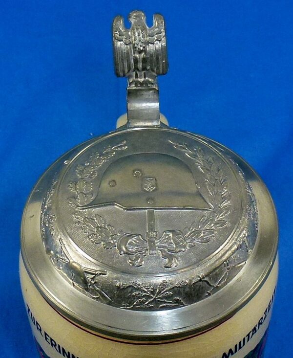 Named German Army Infantry Regiment 80 Commemorative Service Stein - Image 4