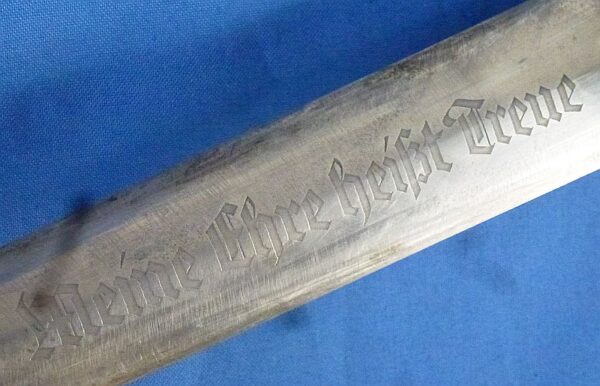 Early SS Service Dagger by Robert Klaas with Hanger and Stamped SS Member Number - Image 6