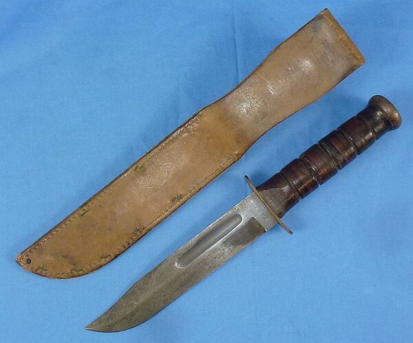 WWII U.S. Marine Corps KA-BAR Knife - Image 3