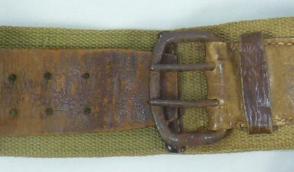 WWII Japanese Army Officer's Field Sword Belt - Image 2