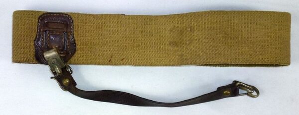 WWII Japanese Army Officer's Field Sword Belt - Image 3