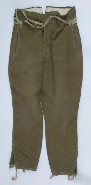 1943 Dated Japanese Army EM/NCO Wool Trousers