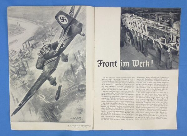 1939 Issue of "Der Propeller", the Magazine of the Junker Aircraft Company - Image 4