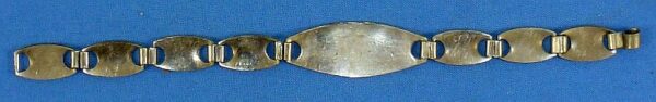 WWII North Africa-Sicily-Italy Souvenir Sweetheart Bracelet - Image 2