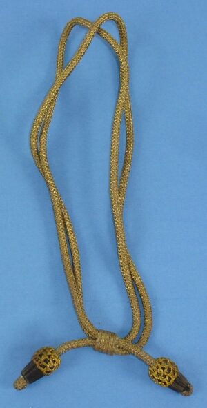 Pre WWI U.S. Army Officer's Campaign Hat Cord