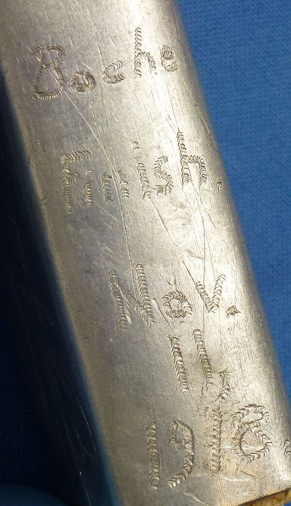 WWI 23rd Engineers Trench Art Match Safe - Image 3