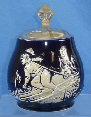 RAD Labor Service Commemorative Stein with Downhill Skier