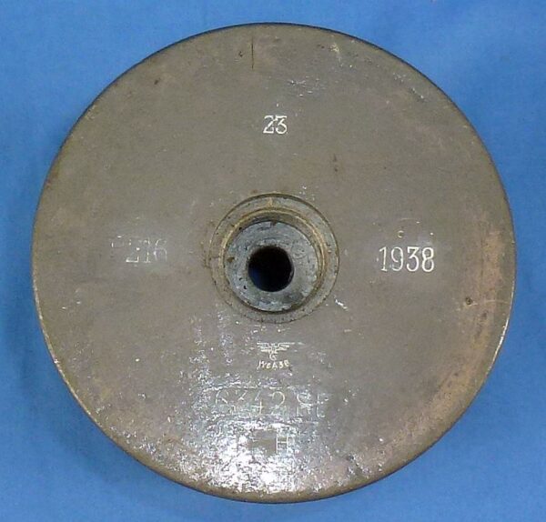 1938 Dated German Shell Casing - Image 3