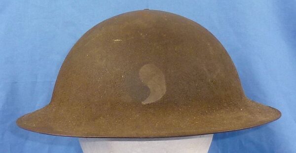 WWI Painted 29th Division M1917 Combat Helmet