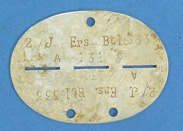 WWII German Army Infantry Replacement Battalion Identification Disk