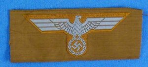 WWII German Army EM/NCO Tropical M-43/Overseas Cap Eagle
