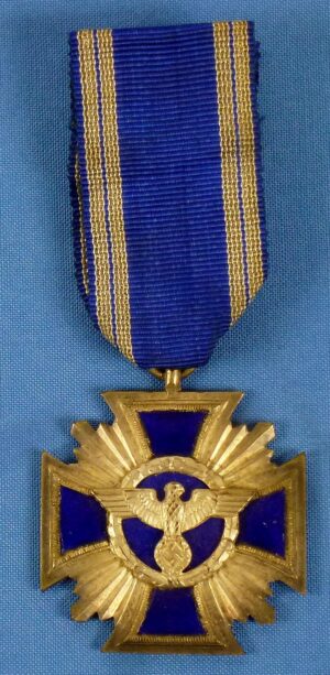 NSDAP Nazi Party 15 Year Long Service Medal by C.E. Junker