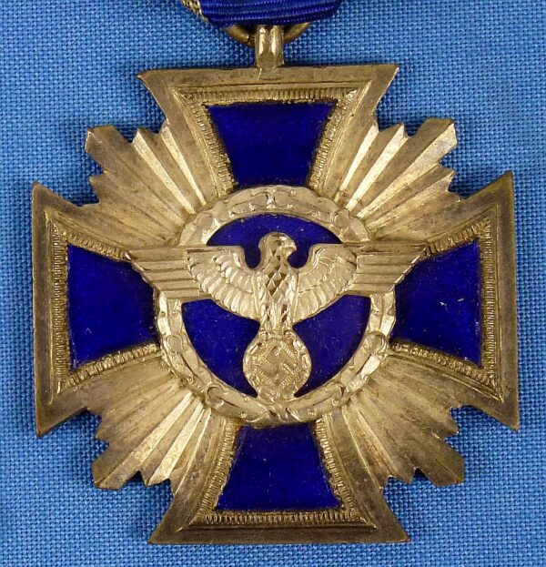 NSDAP Nazi Party 15 Year Long Service Medal by C.E. Junker - Image 2
