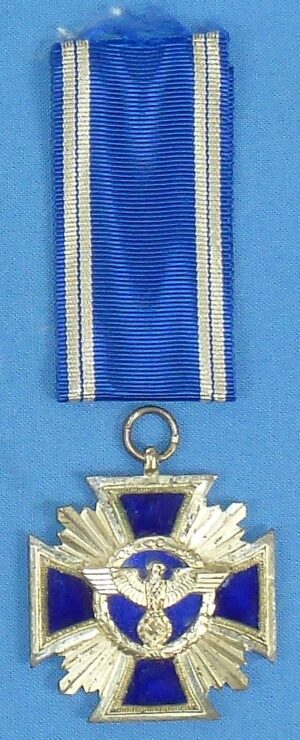 NSDAP Nazi Party 15 Year Long Service Medal by C.E. Junker