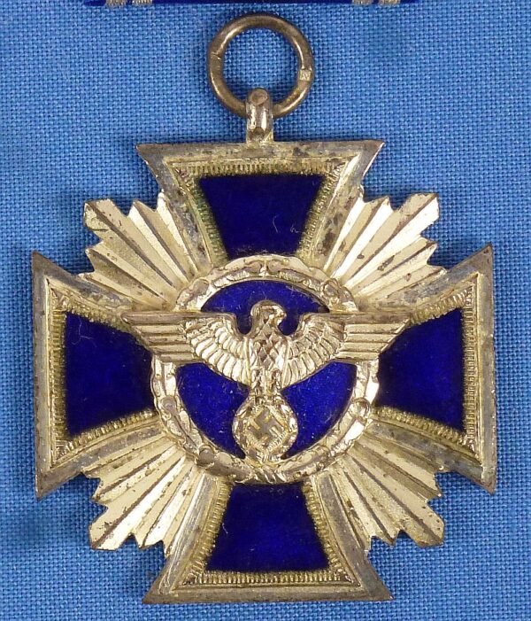 NSDAP Nazi Party 15 Year Long Service Medal by C.E. Junker - Image 2