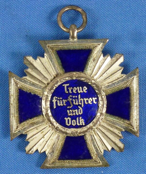 NSDAP Nazi Party 15 Year Long Service Medal by C.E. Junker - Image 3