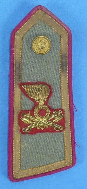 Single WWII Italian Army Engineer Officer Shoulder Board
