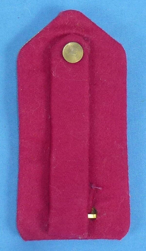 Single WWII Italian Bersaglieri Officer Shoulder Board - Image 2