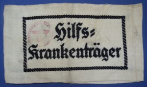 German Auxiliary Stretcher Bearer's Armband
