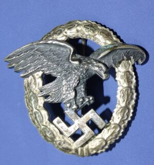 Luftwaffe Observer Badge in Tombac by Assmann