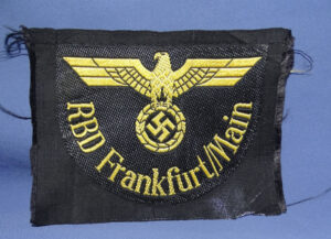 Reichsbahn RBD Frankfurt / Main Sleeve Eagle