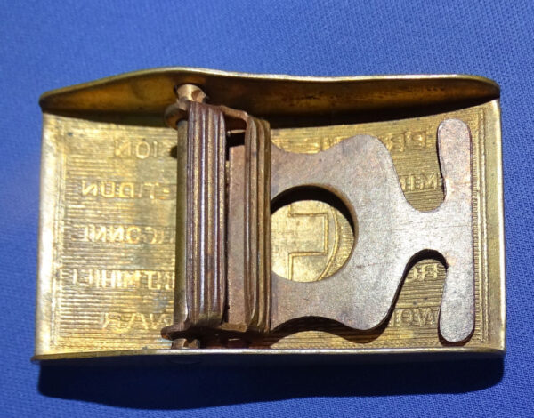 WWI 33rd Infantry Division Souvenir Belt Buckle - Image 2