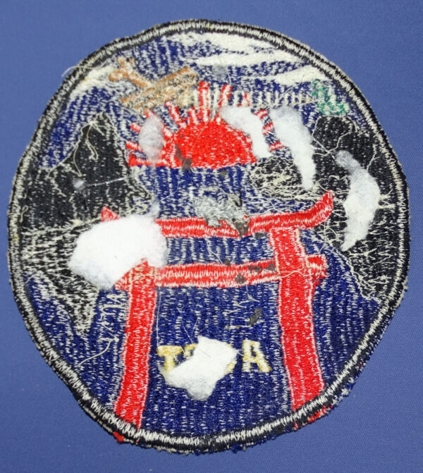 Vietnam USMC Aviation Support Radar Team Japanese Made Patch - Image 2