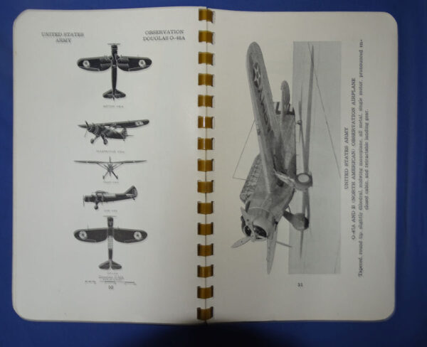 WWII Military Intelligence Identification of U.S. Government Aircraft Manual FM 30-30 - Image 2