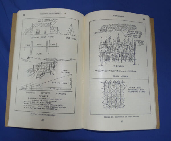 WWII Engineer Field Manual Camouflage FM 5-20 - Image 3