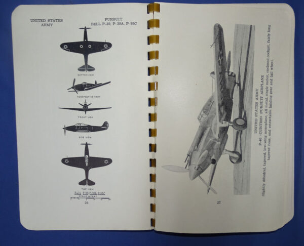 WWII Military Intelligence Identification of U.S. Government Aircraft Manual FM 30-30 - Image 3