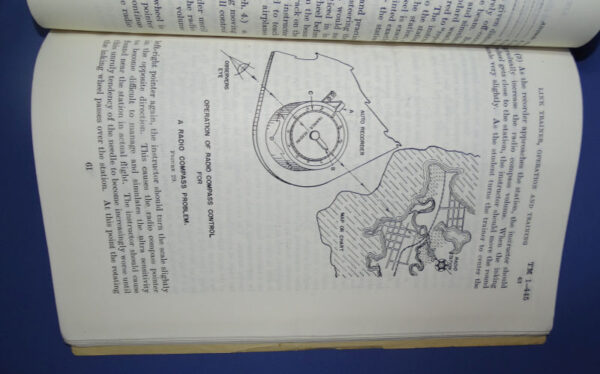 WWII Link Trainer Operation & Training Manual TM 1-445 - Image 3