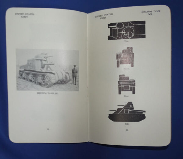 WWII Military Intelligence Manual ID of U.S. Armored Vehicles FM 30-40 1941 - Image 5
