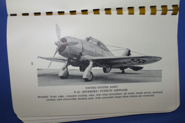 WWII Military Intelligence Identification of U.S. Government Aircraft Manual FM 30-30 - Image 5