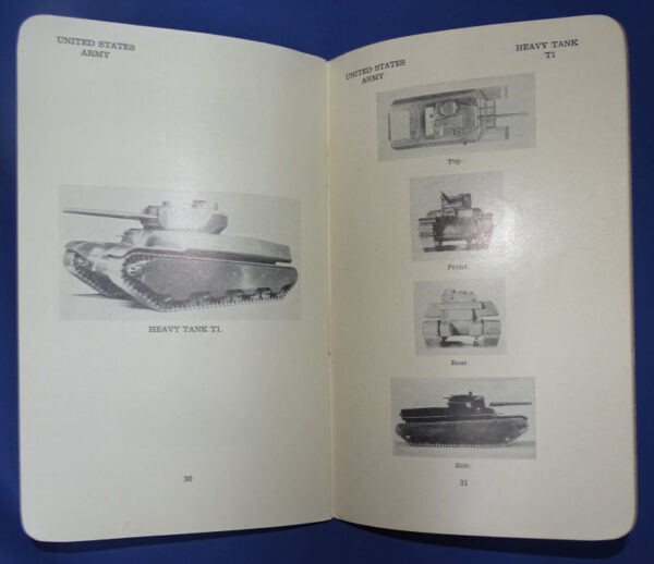 WWII Military Intelligence Manual ID of U.S. Armored Vehicles FM 30-40 1941 - Image 6